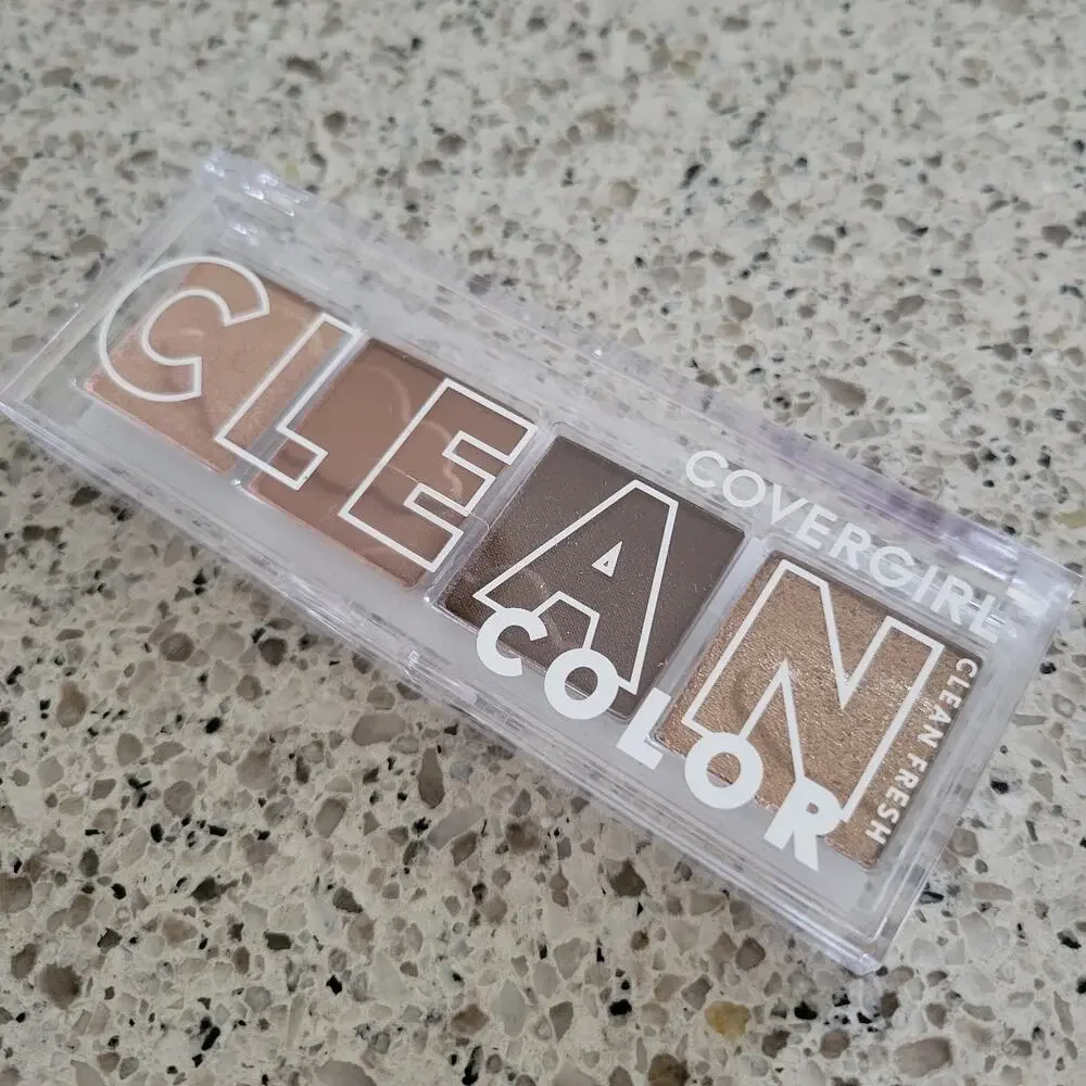 NEW COVERGIRL Clean Color GOLDEN TOFFEE 262 Neutral Quad EyeShadow Pallete